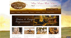 Desktop Screenshot of mindbodyspiritofacowgirl.com